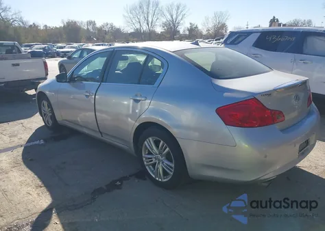 2013 Infiniti G37X from USA, damaged, VIN JN1CV6AR2DM770216